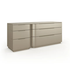 Caracole Oblique Dresser – side view – Lusso Furniture Miami