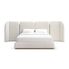 Caracole Malta Bed – top view – Lusso Furniture Miami