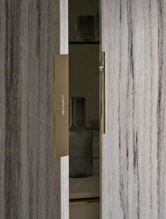 Caracole Wish You Were Here Bar Cabinet – room setting – Lusso Furniture Miami