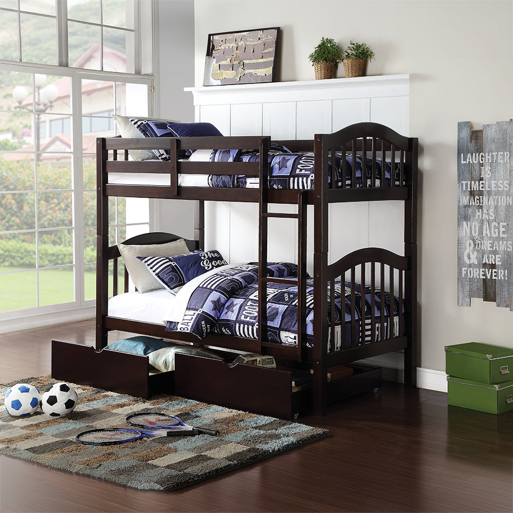 ACME Heartland Bunk Bed – back view – Lusso Furniture Miami