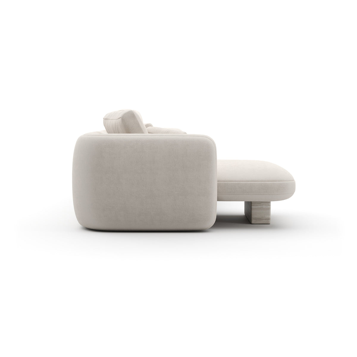 Caracole Overlap Sectional – view 48 – Lusso Furniture Miami
