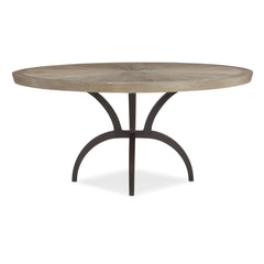Caracole Rough And Ready Dining Table – front view – Lusso Furniture Miami