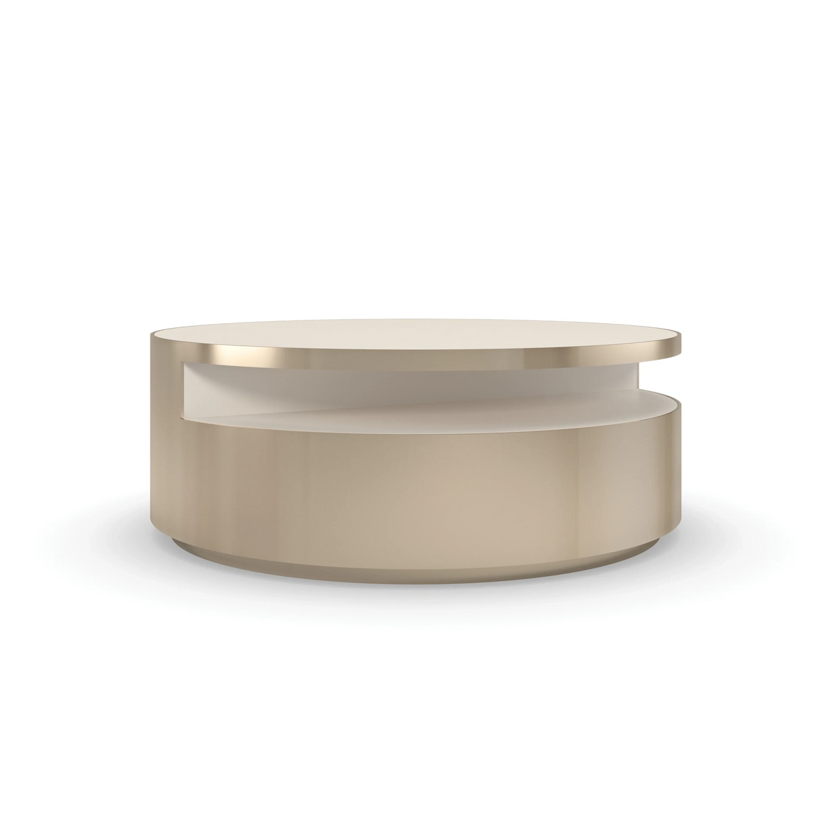 Caracole Turn Style Cocktail Table – detail – Lusso Furniture Miami