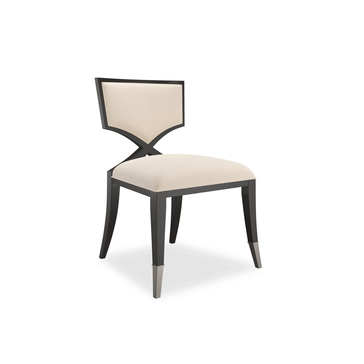 Caracole Ivory First Chair – angle view – Lusso Furniture Miami