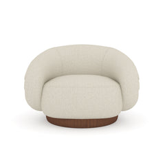 Caracole Smoosh Accent Chair – back view – Lusso Furniture Miami