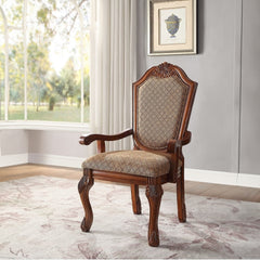 ACME Chateau De Ville Arm Chair Set of 2 – back view – Lusso Furniture Miami