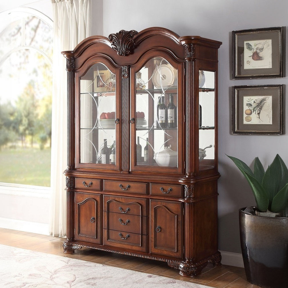 ACME Chateau De Ville Buffet & Hutch – detail – Lusso Furniture Miami
