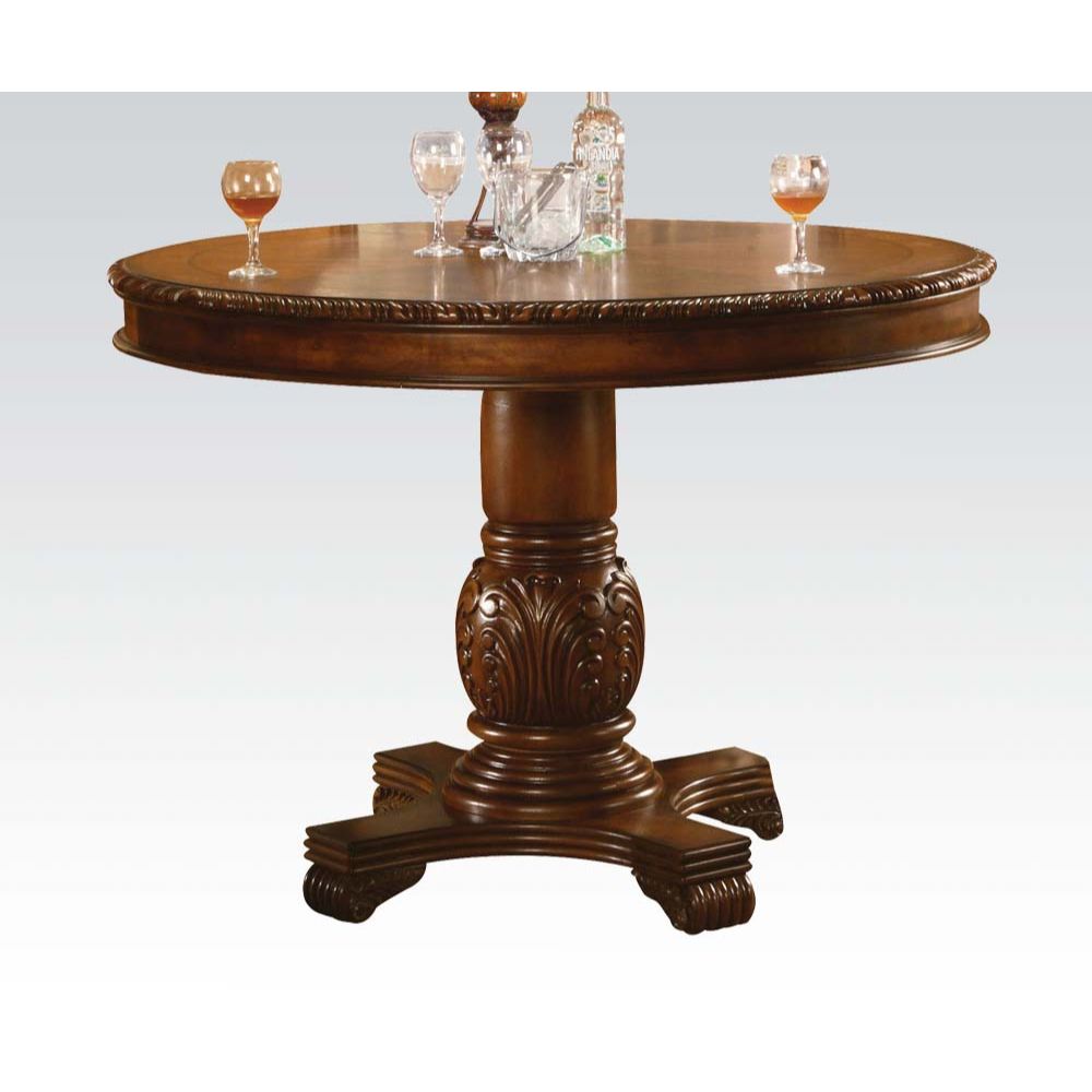 ACME Chateau De Ville Counter Height Table – angle view – Lusso Furniture Miami
