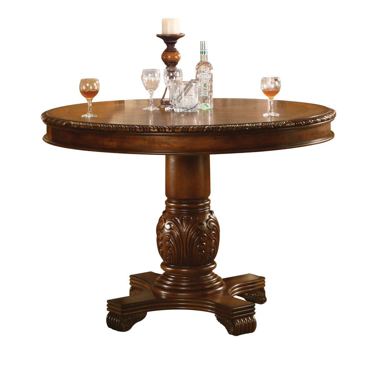 ACME Chateau De Ville Counter Height Table – front view – Lusso Furniture Miami