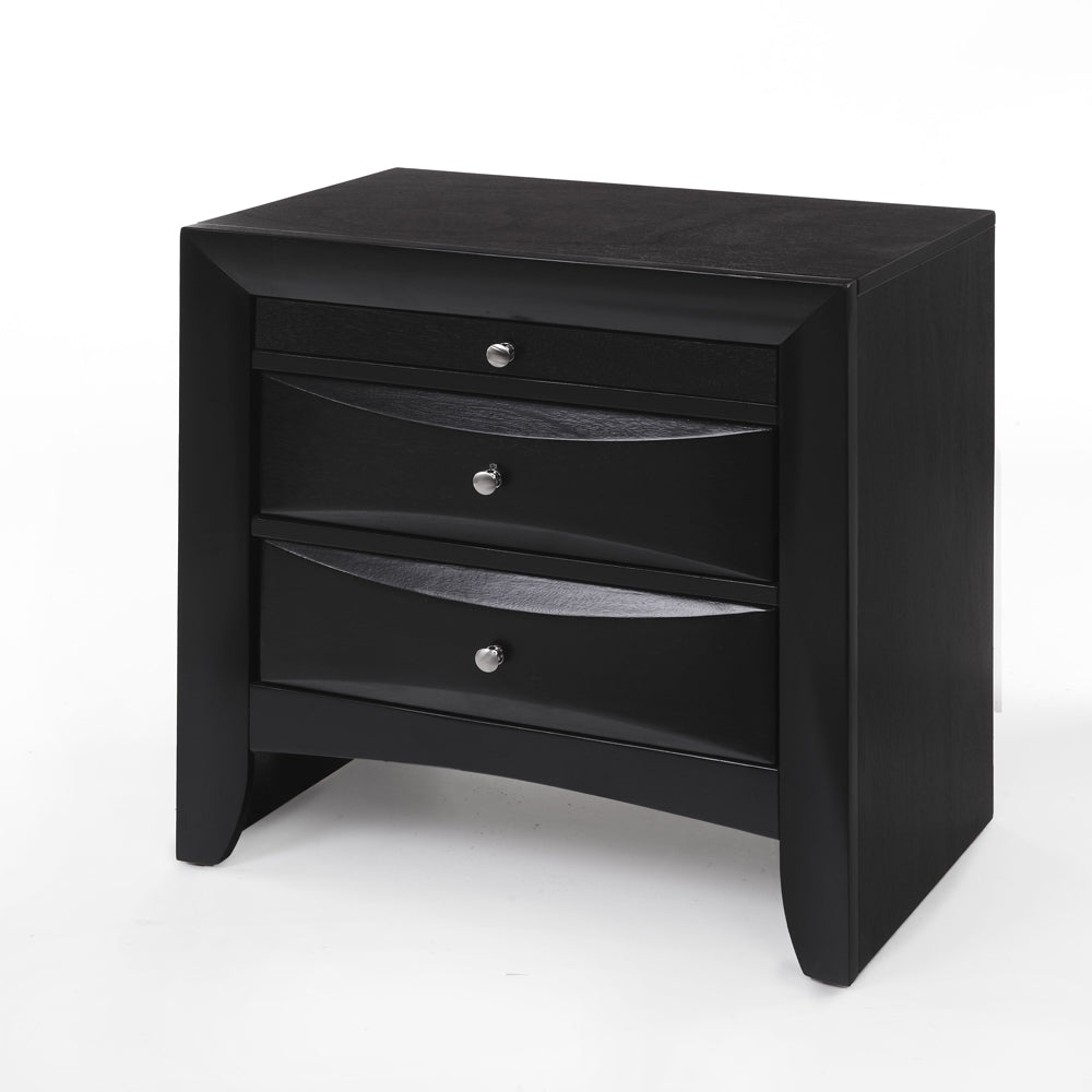 ACME Ireland Nightstand – angle view – Lusso Furniture Miami