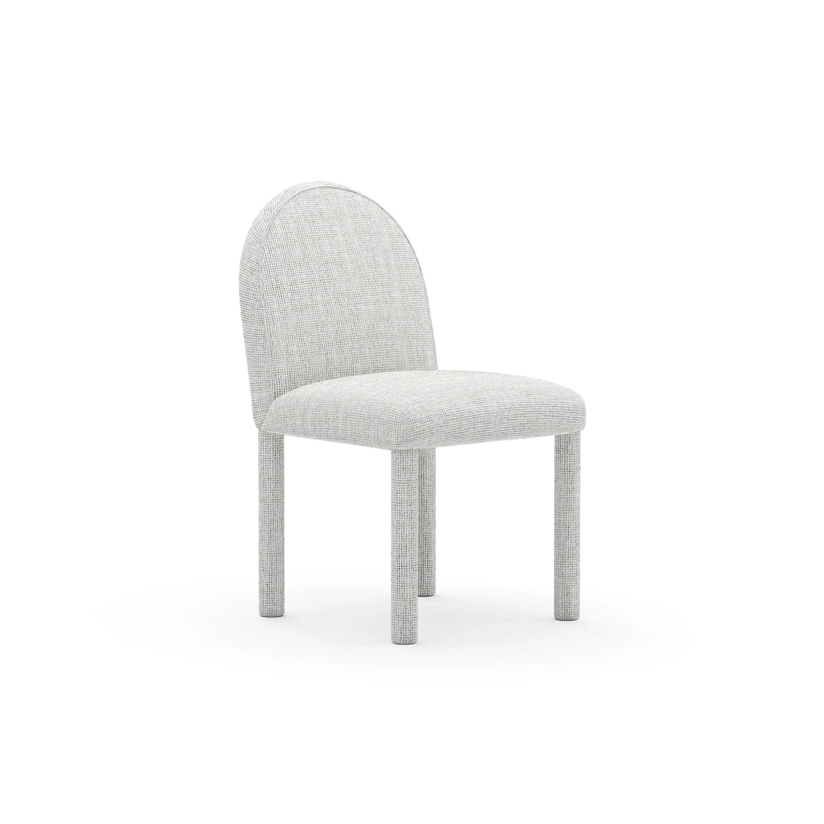 Caracole Archie Dining Chair – front view – Lusso Furniture Miami