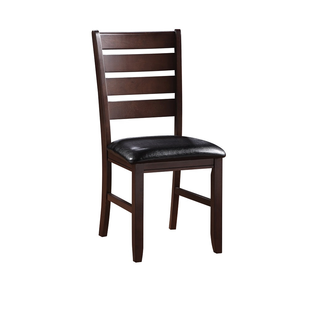 ACME Urbana Side Chair Set of 2 – angle view – Lusso Furniture Miami