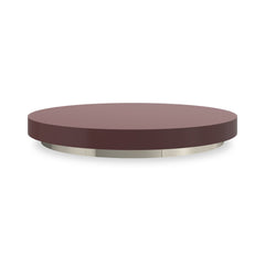 Caracole Radius Accent Table – front view – Lusso Furniture Miami