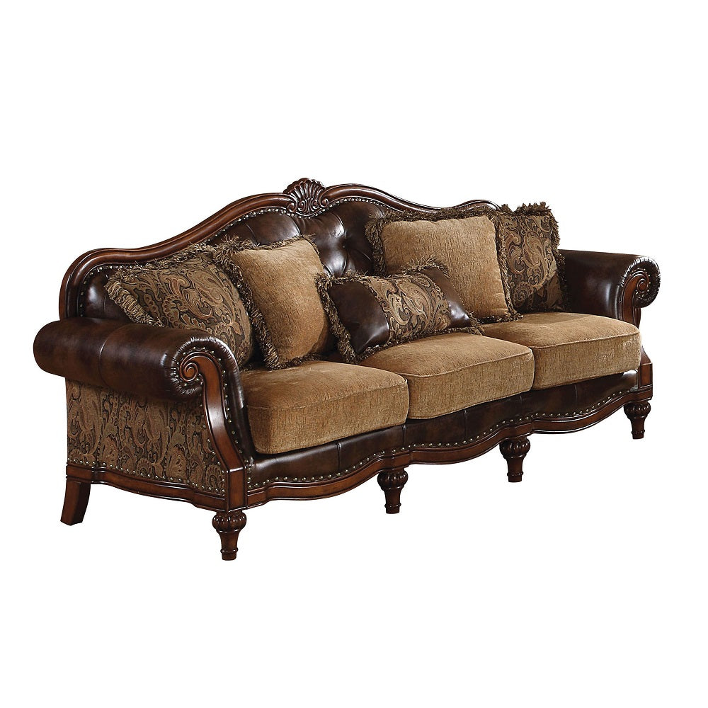 ACME Dreena Sofa – angle view – Lusso Furniture Miami