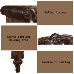 ACME Dreena Sofa – detail – Lusso Furniture Miami