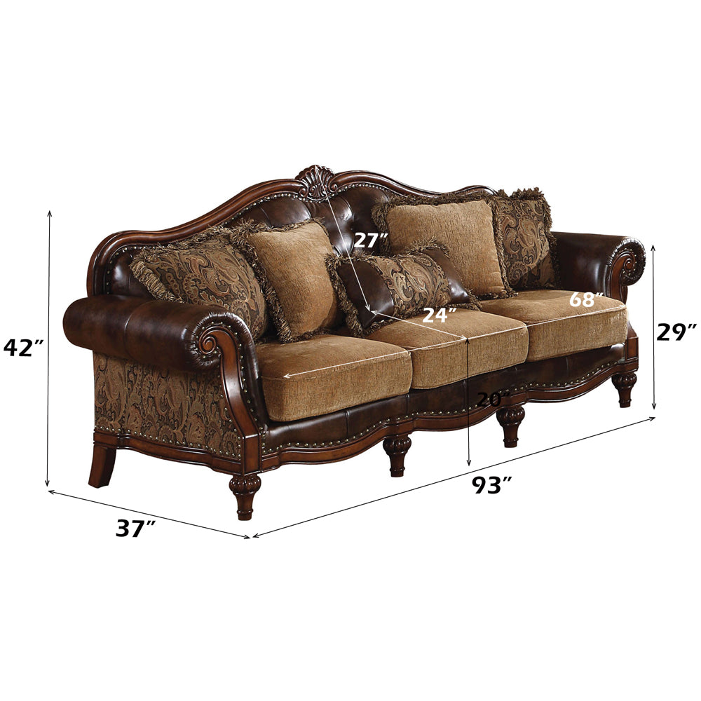 ACME Dreena Sofa – room setting – Lusso Furniture Miami