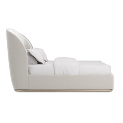 Caracole Opal Bed – side view – Lusso Furniture Miami
