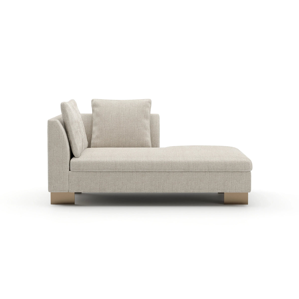 Caracole Altura Sectional Components – front view – Lusso Furniture Miami