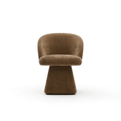 Caracole Vuelta Dining Chair – front view – Lusso Furniture Miami