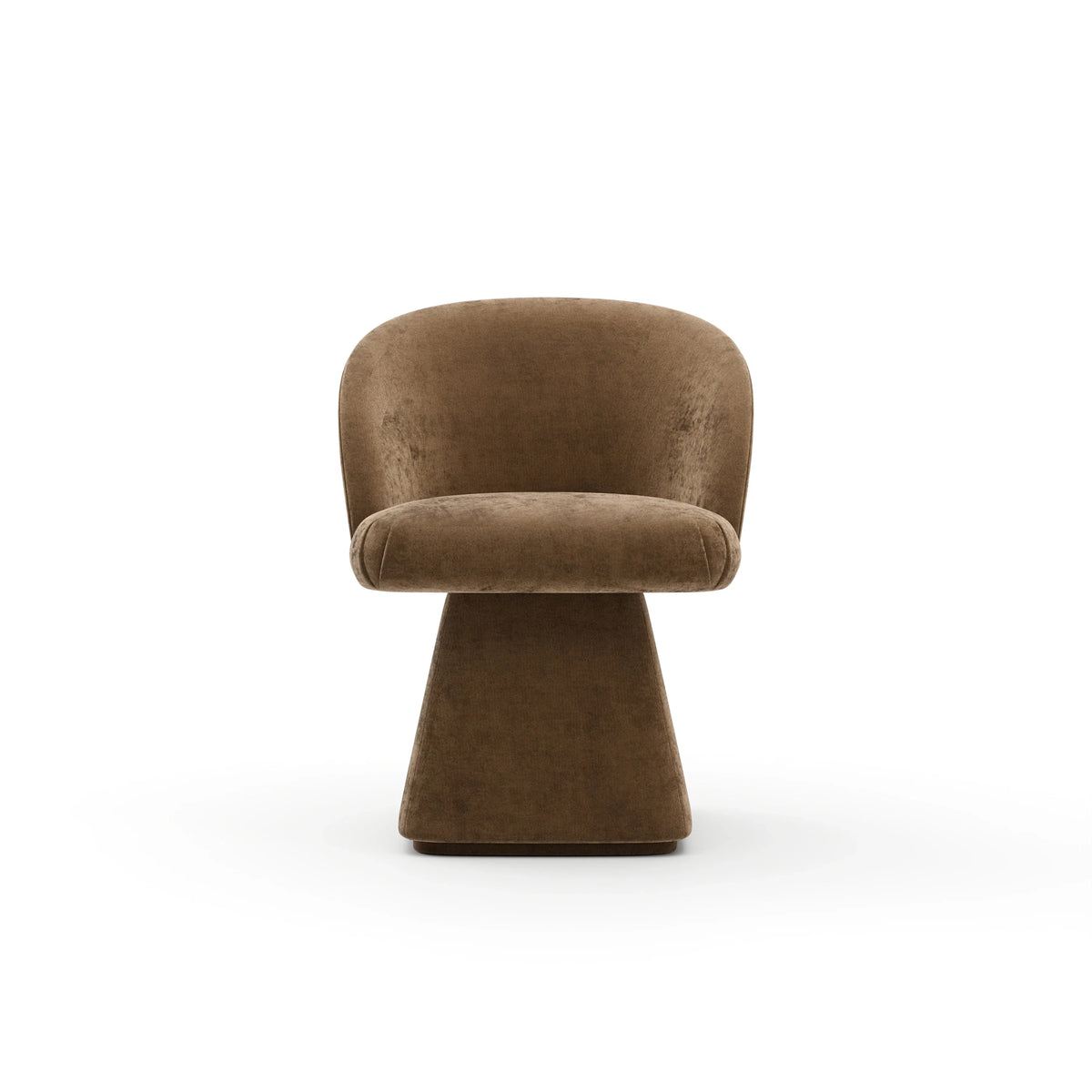 Caracole Vuelta Dining Chair – front view – Lusso Furniture Miami