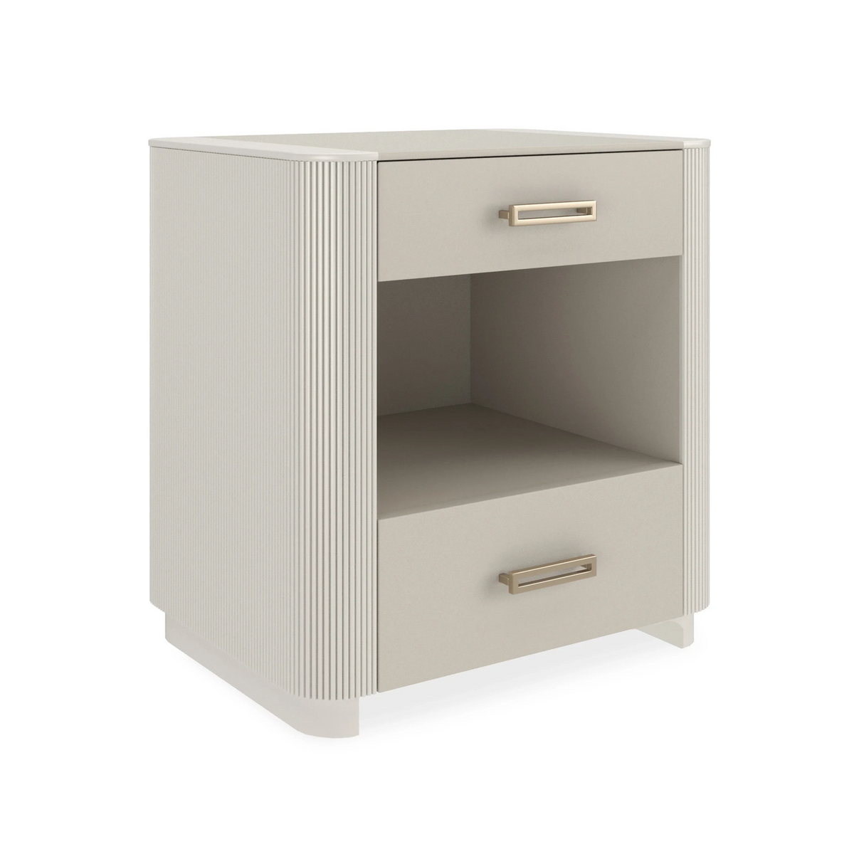 Caracole Love Open Nightstand – view 21 – Lusso Furniture Miami