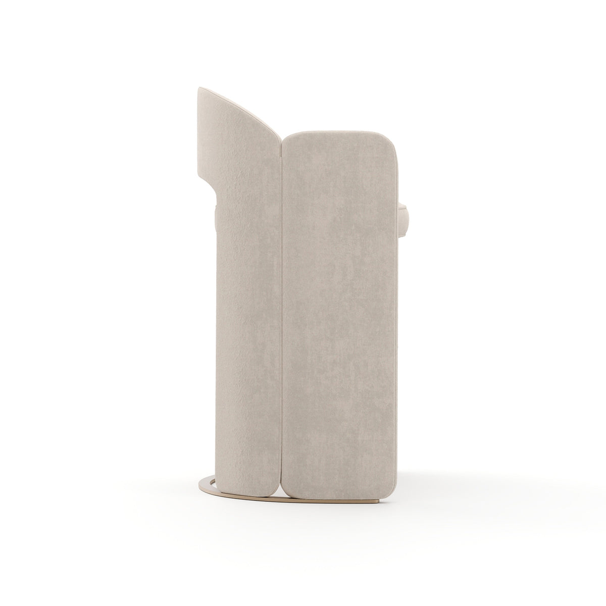 Caracole Overlap Bar Stool – room setting – Lusso Furniture Miami