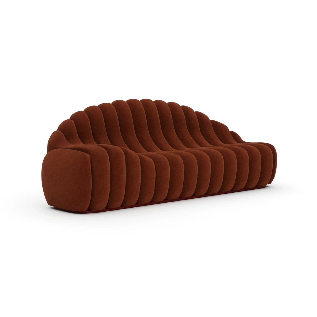 Caracole Chrysalis Sofa – angle view – Lusso Furniture Miami