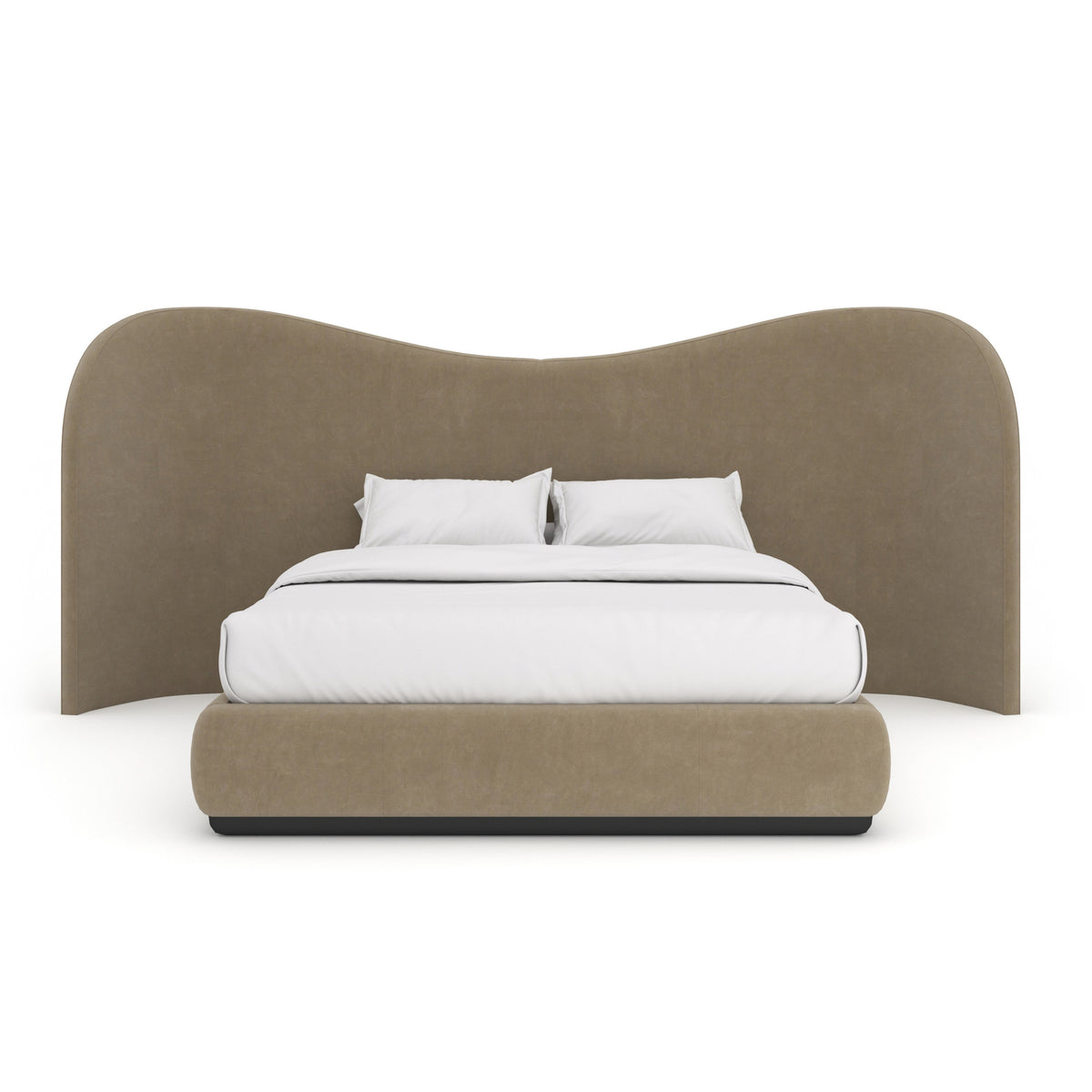 Caracole Clio Bed – front view – Lusso Furniture Miami