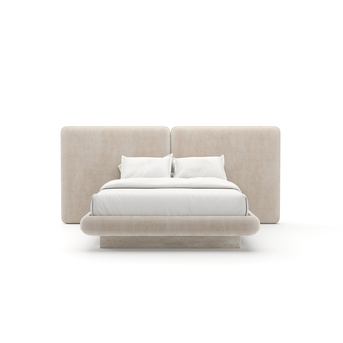 Caracole Overlap Bed – room setting – Lusso Furniture Miami