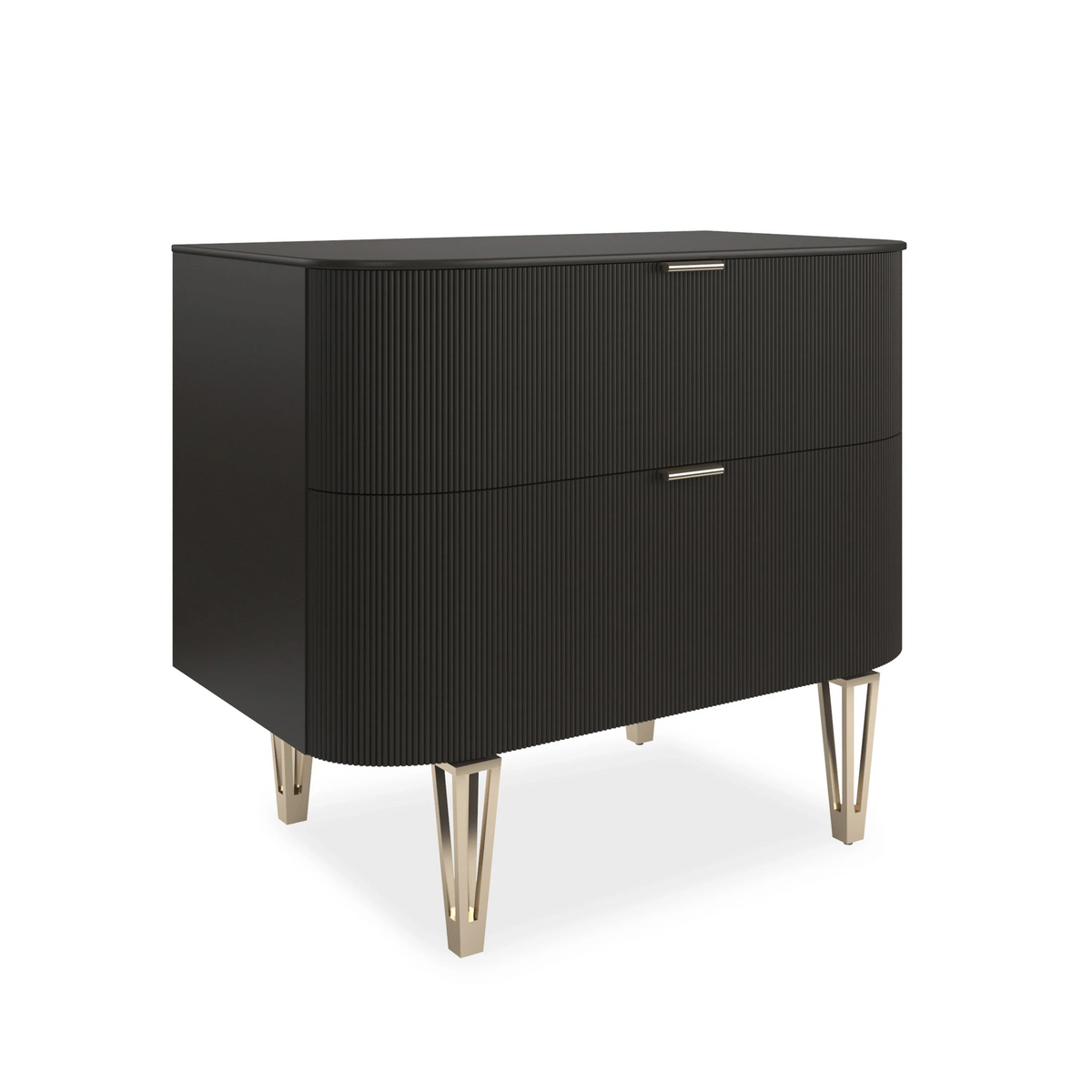 Caracole Love Closed Nightstand – view 24 – Lusso Furniture Miami