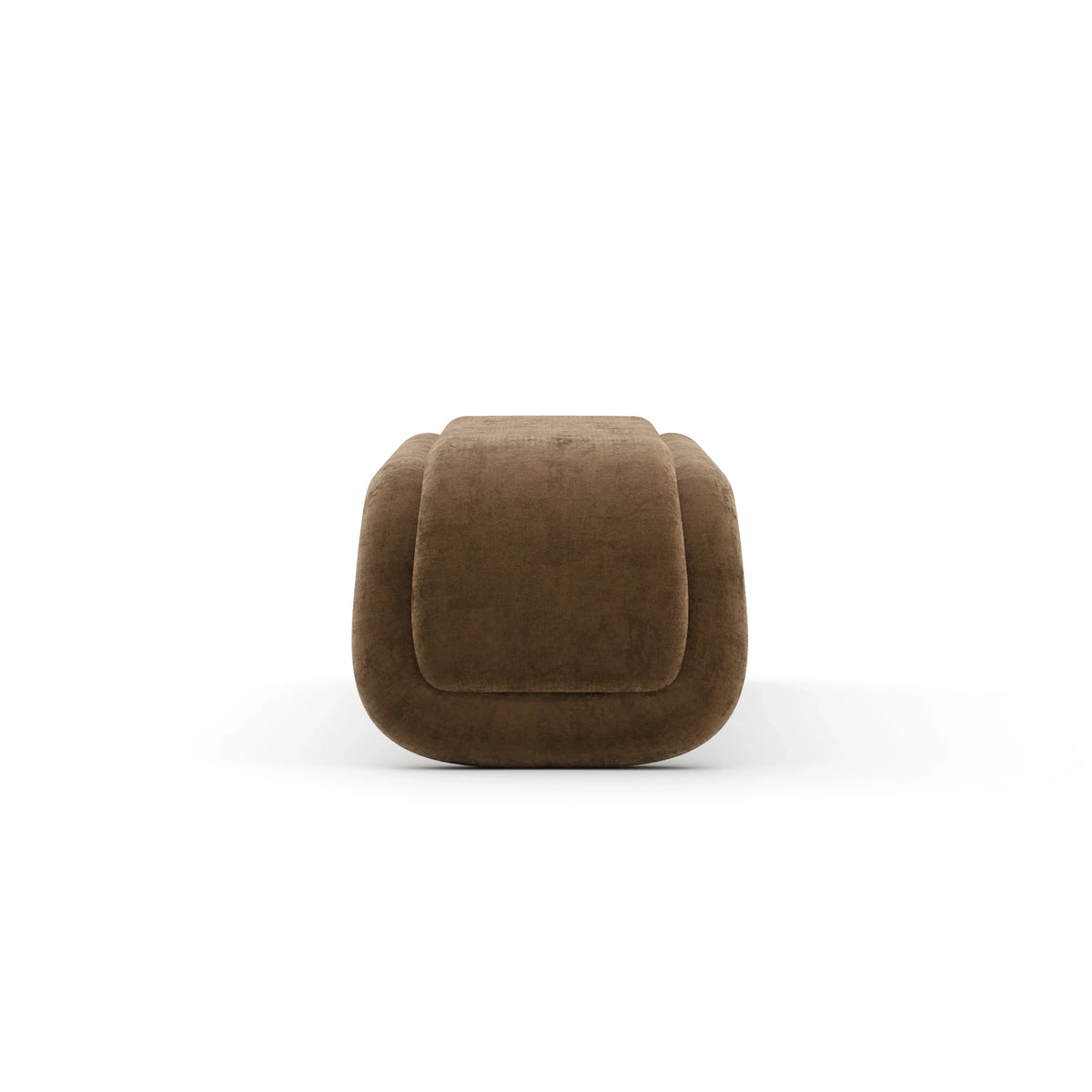 Caracole Bold Bench – top view – Lusso Furniture Miami