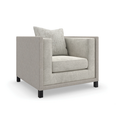 Caracole Tuxedo Accent Chair – room setting – Lusso Furniture Miami