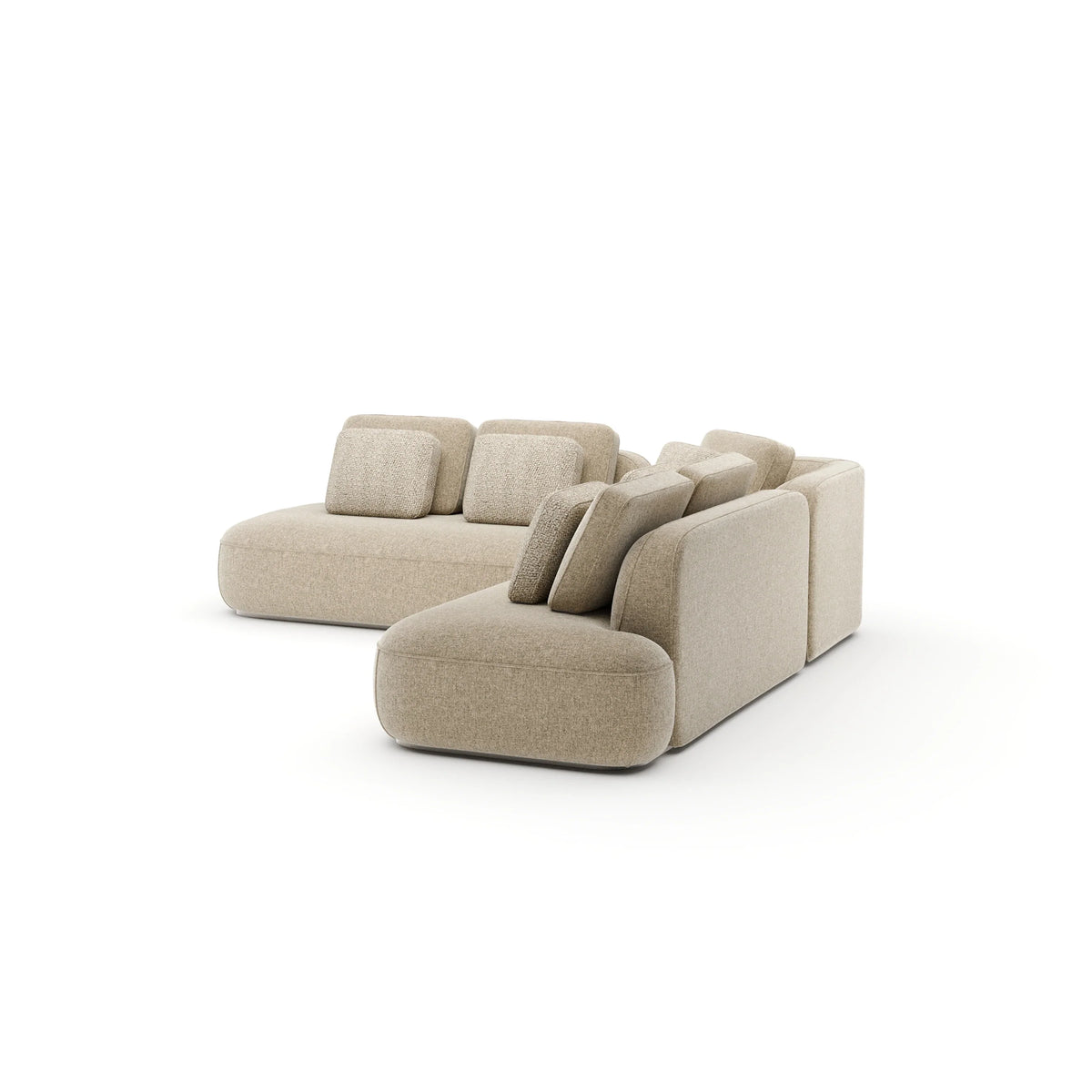 Caracole Sasso Sectional – view 31 – Lusso Furniture Miami