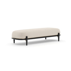 Caracole Madera Bench – angle view – Lusso Furniture Miami
