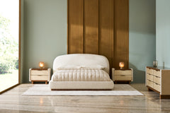 Caracole Botero Bed – angle view – Lusso Furniture Miami