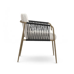 Caracole Remix Dining Chair – finish detail – Lusso Furniture Miami
