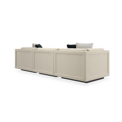 Caracole Fusion Sectional – back view – Lusso Furniture Miami