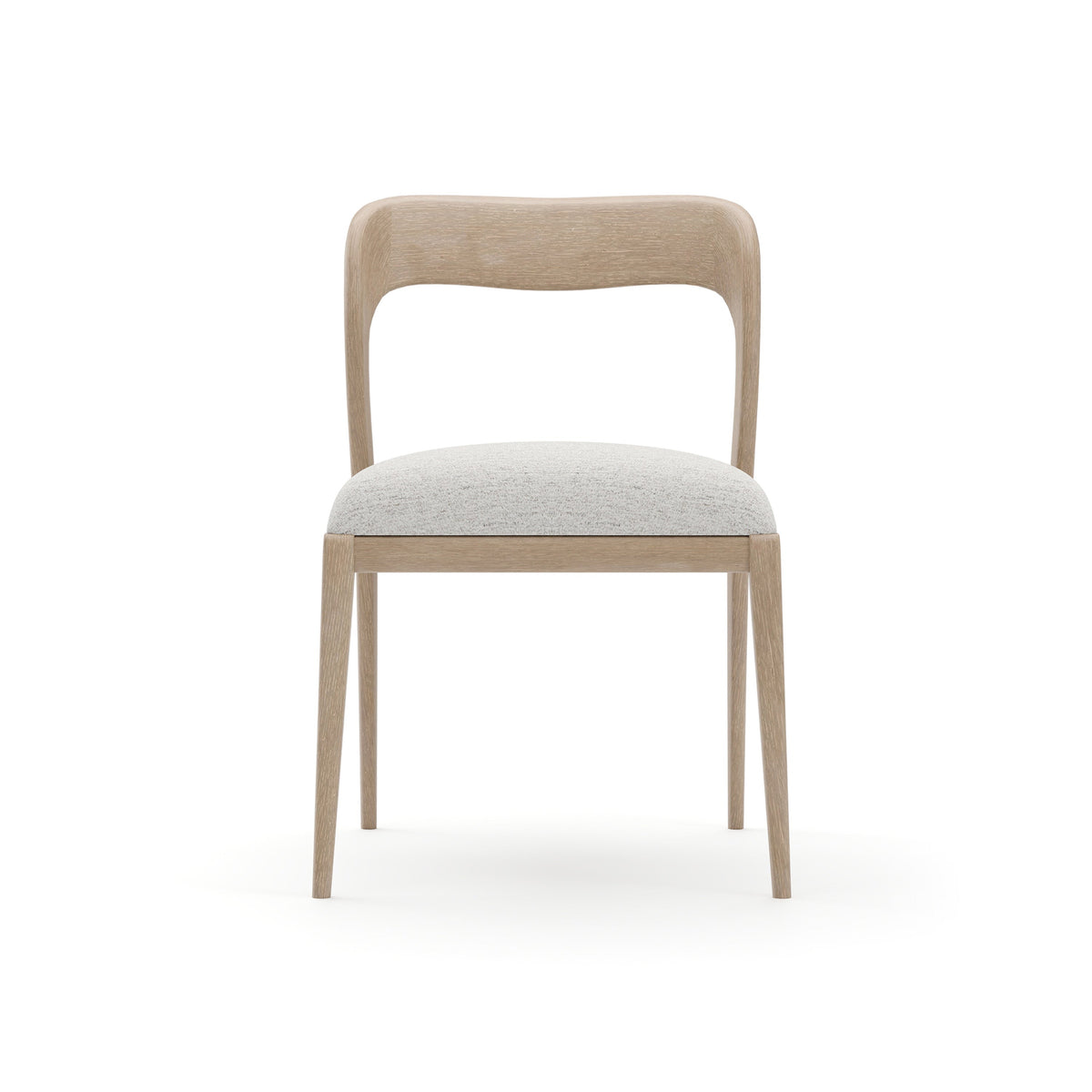 Caracole Rhythm Side Chair – front view – Lusso Furniture Miami