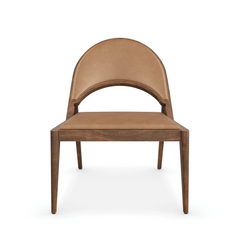 Caracole Rhythm Lounge Chair – front view – Lusso Furniture Miami