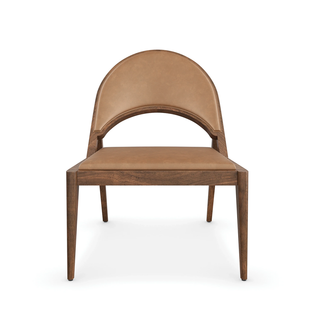 Caracole Rhythm Lounge Chair – front view – Lusso Furniture Miami