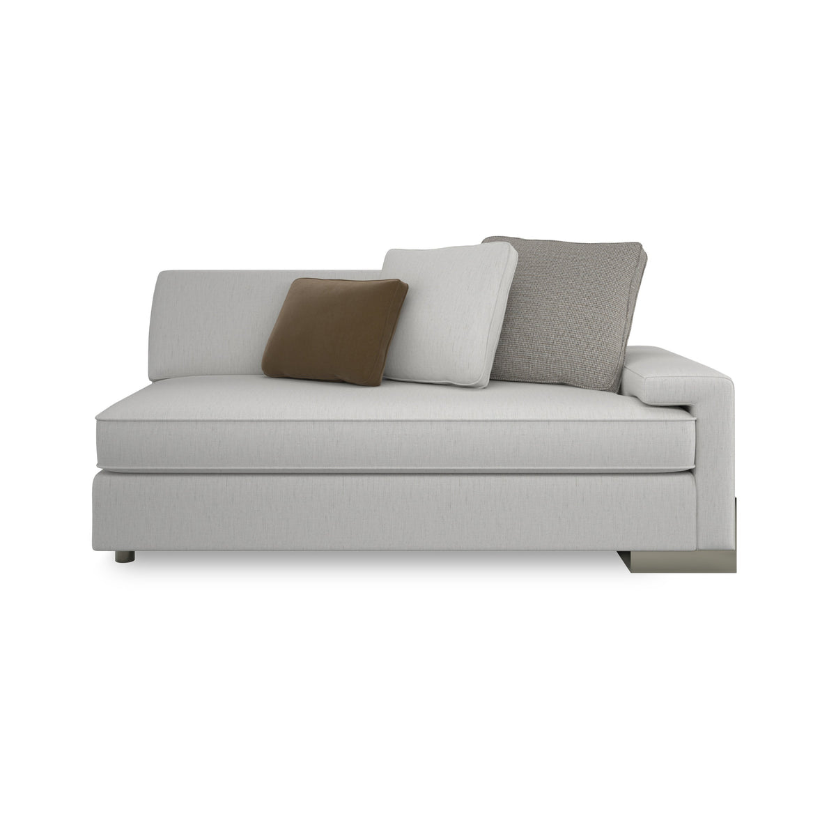 Caracole Shelfish Sectional Components – close-up – Lusso Furniture Miami