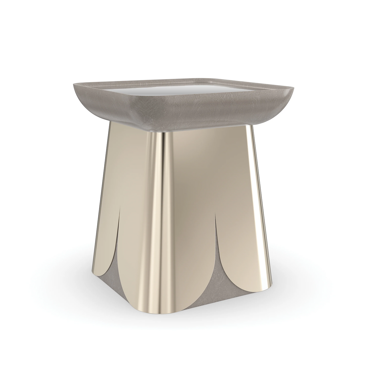 Caracole Zenith End Table – detail – Lusso Furniture Miami