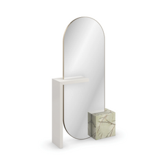 Caracole Monaco Mirror – detail – Lusso Furniture Miami