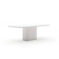 Caracole Atom Dining Table – front view – Lusso Furniture Miami