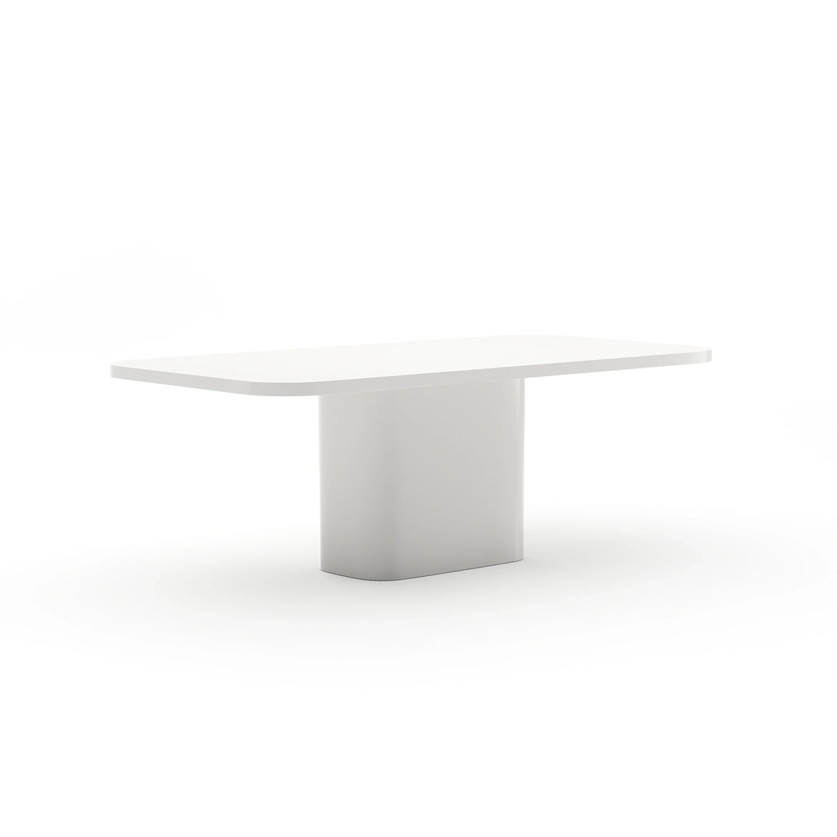 Caracole Atom Dining Table – front view – Lusso Furniture Miami