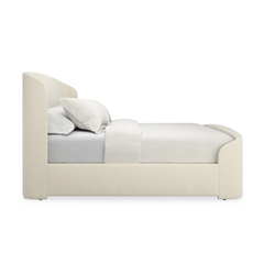 Caracole Soft Embrace Bed – back view – Lusso Furniture Miami