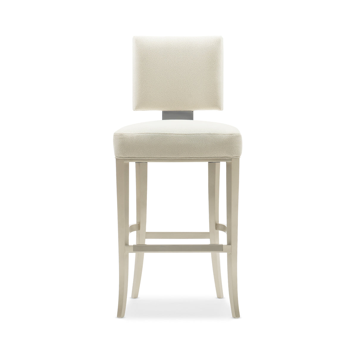 Caracole Reserved Seating Bar Stool – back view – Lusso Furniture Miami