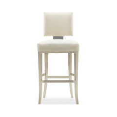 Caracole Reserved Seating Bar Stool – back view – Lusso Furniture Miami