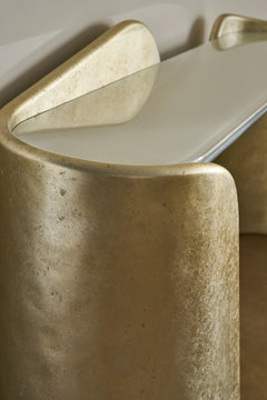 Caracole Bauble Console Table – side view – Lusso Furniture Miami