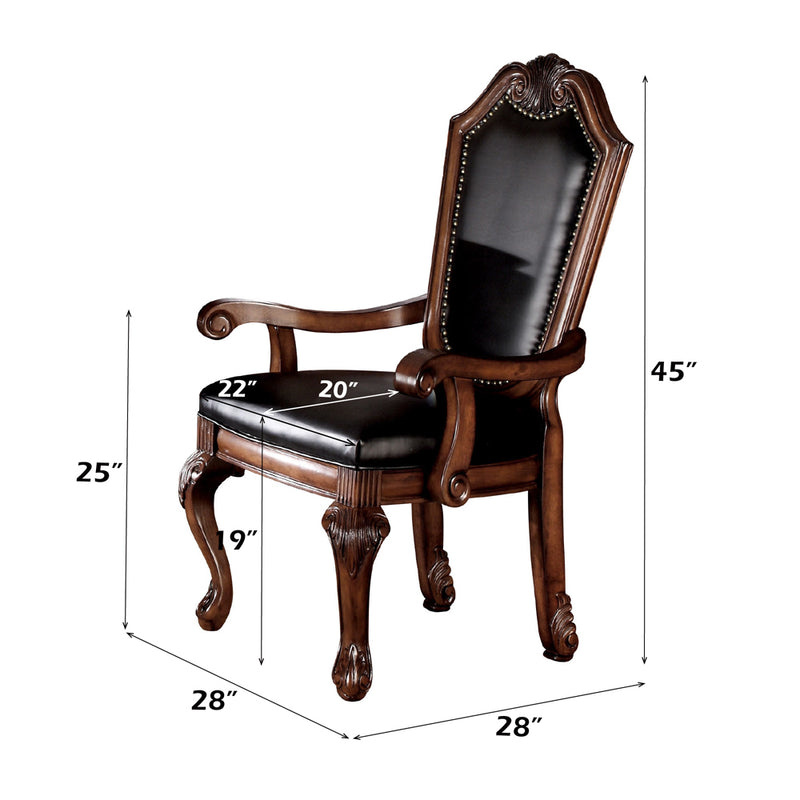 ACME Chateau De Ville Arm Chair Set of 2-zoom-